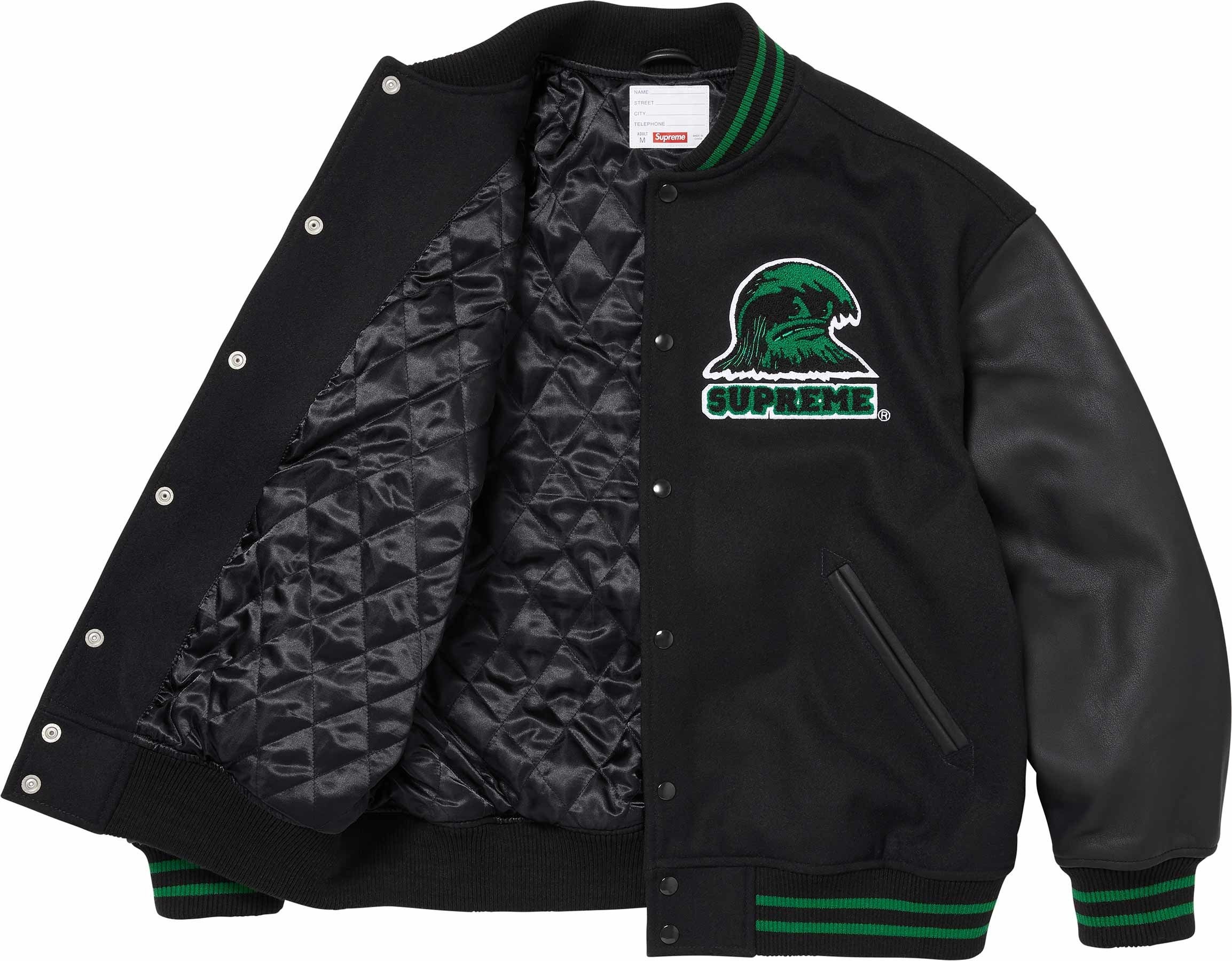 Wave Varsity Jacket view 10
